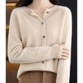 Damen Cardigan mit Knöpfen – Eleganz und Komfort