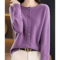 Damen Cardigan mit Knöpfen – Eleganz und Komfort