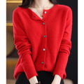 Damen Cardigan mit Knöpfen – Eleganz und Komfort