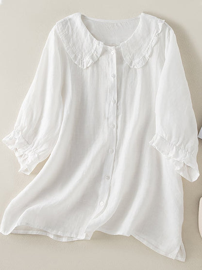 Damen Hemd – Femininer Stil mit klassischem Kragendetail
