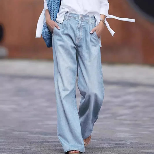 Damen Jeans – Lässiger Komfort im Baggy-Stil