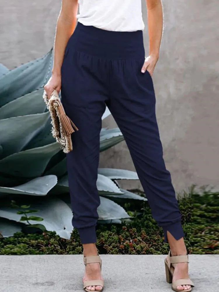 Damen Jogginghose mit hoher Taille