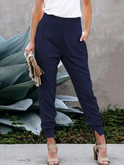 Damen Jogginghose mit hoher Taille
