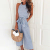 Damen Jumpsuit – Maritimer Look mit stilvoller Silhouette