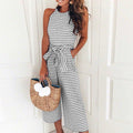 Damen Jumpsuit – Maritimer Look mit stilvoller Silhouette