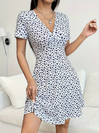 Damen Kleid – Eleganter Allover-Print für stilvolle Auftritte