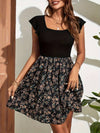 Damen Kleid – Eleganter Sommerlook mit Flatterärmeln