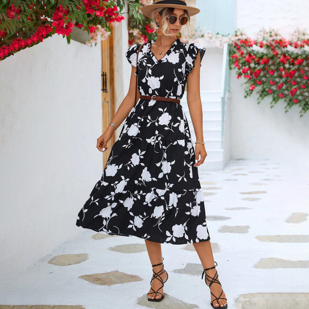 Damen Kleid – Elegantes Sommerkleid für vielseitige Anlässe