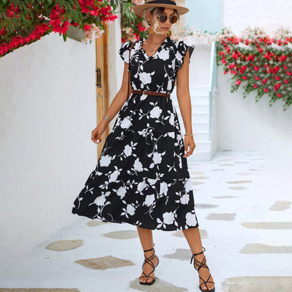 Damen Kleid – Elegantes Sommerkleid für vielseitige Anlässe