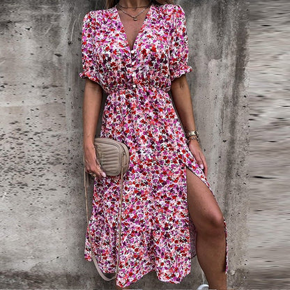 Damen Kleid – Florale Eleganz für besondere Momente