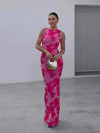 Damen Kleid – Florale Eleganz für den Sommer