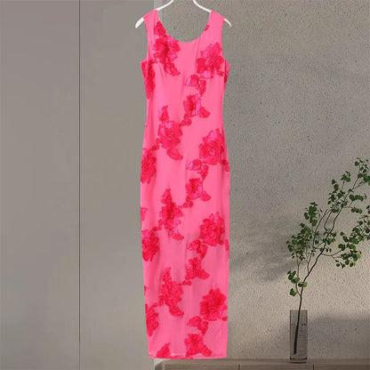 Damen Kleid – Florale Eleganz für den Sommer