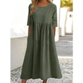 Damen Kleid – Luftiges Midi-Design mit femininer Leichtigkeit