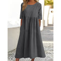 Damen Kleid – Luftiges Midi-Design mit femininer Leichtigkeit