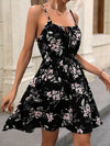 Damen Kleid – Sommerliches Urlaubskleid mit Blumendruck