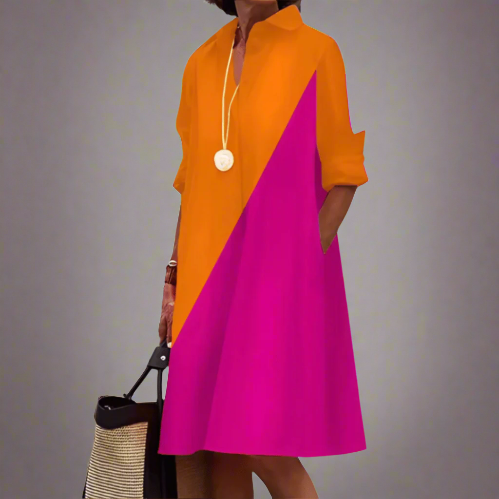 Damen Kleid – Sportlich-eleganter Look mit Polo-Charme