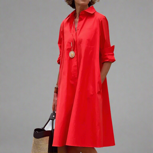 Damen Kleid – Sportlich-eleganter Look mit Polo-Charme