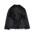 Damen Kunstpelzjacke – Luxuriöser Faux-Fur Mantel für Herbst und Winter