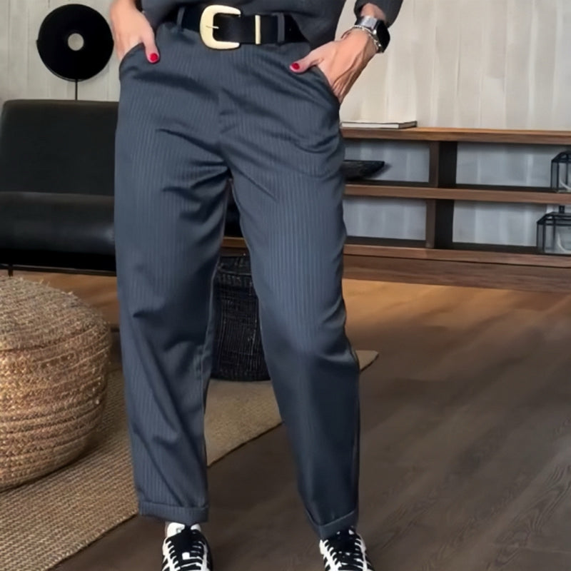 Damen mit hochtaillierter Blazerhose Damen