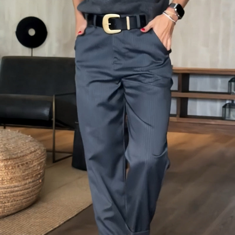 Damen mit hochtaillierter Blazerhose Damen