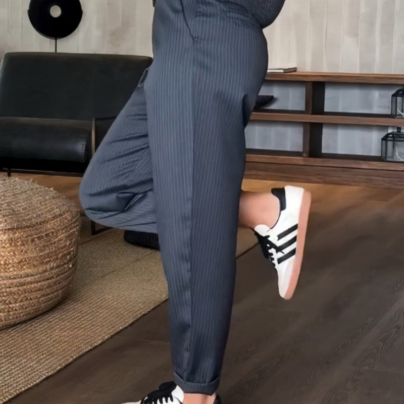 Damen mit hochtaillierter Blazerhose Damen