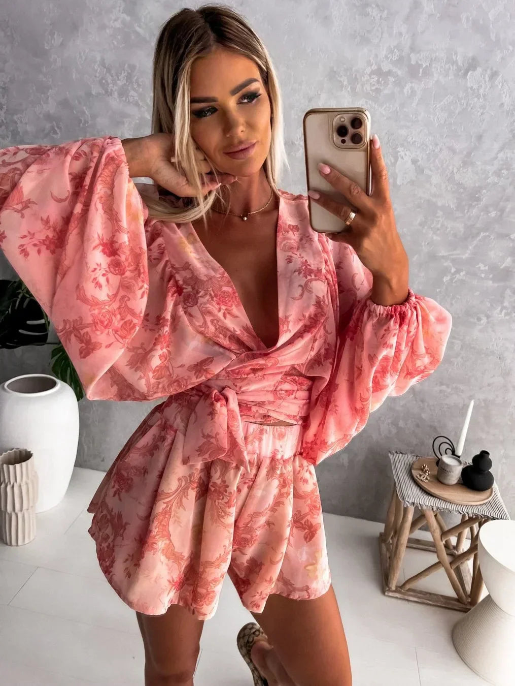 Damen Playsuit – Boho-Flair für sonnige Sommertage
