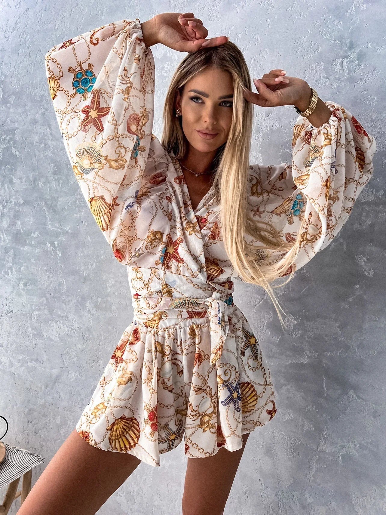 Damen Playsuit – Boho-Flair für sonnige Sommertage