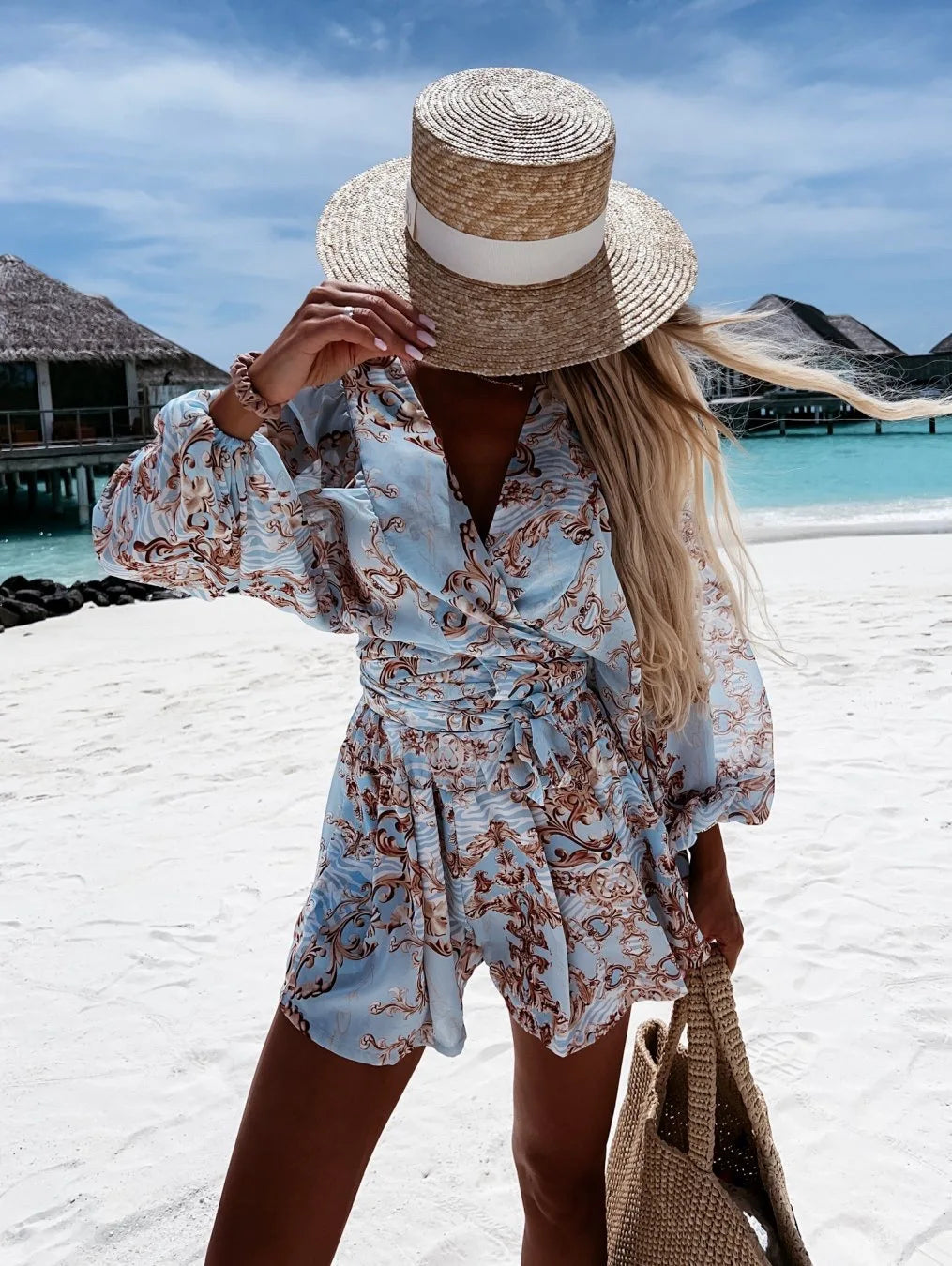 Damen Playsuit – Boho-Flair für sonnige Sommertage