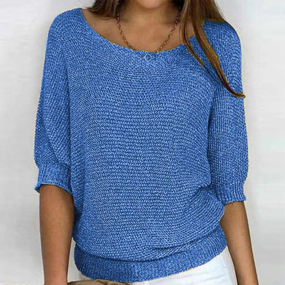 Damen Pullover – Sommerleichtes Design mit entspanntem Look