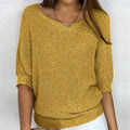 Damen Pullover – Sommerleichtes Design mit entspanntem Look