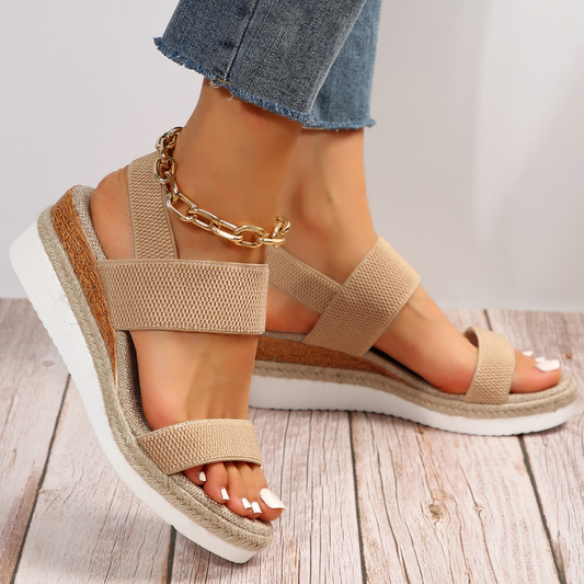 Damen Sandalen – Orthopädischer Komfort mit stilvoller Höhe