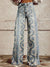 Blaues Muster