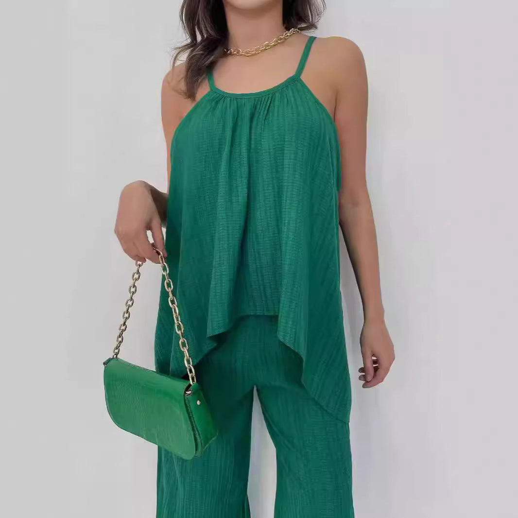 Damen Set Halter Top und Hose