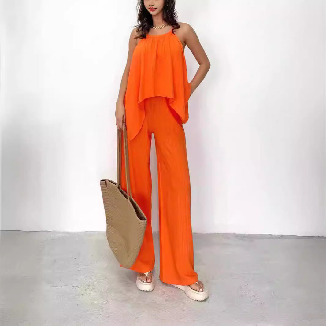 Damen Set Halter Top und Hose