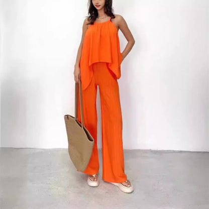 Damen Set Halter Top und Hose