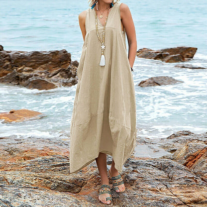 Damen Sommerkleid Noemie – Elegantes, Bequemes Kleid für Hochzeitsgast und Sommerveranstaltungen