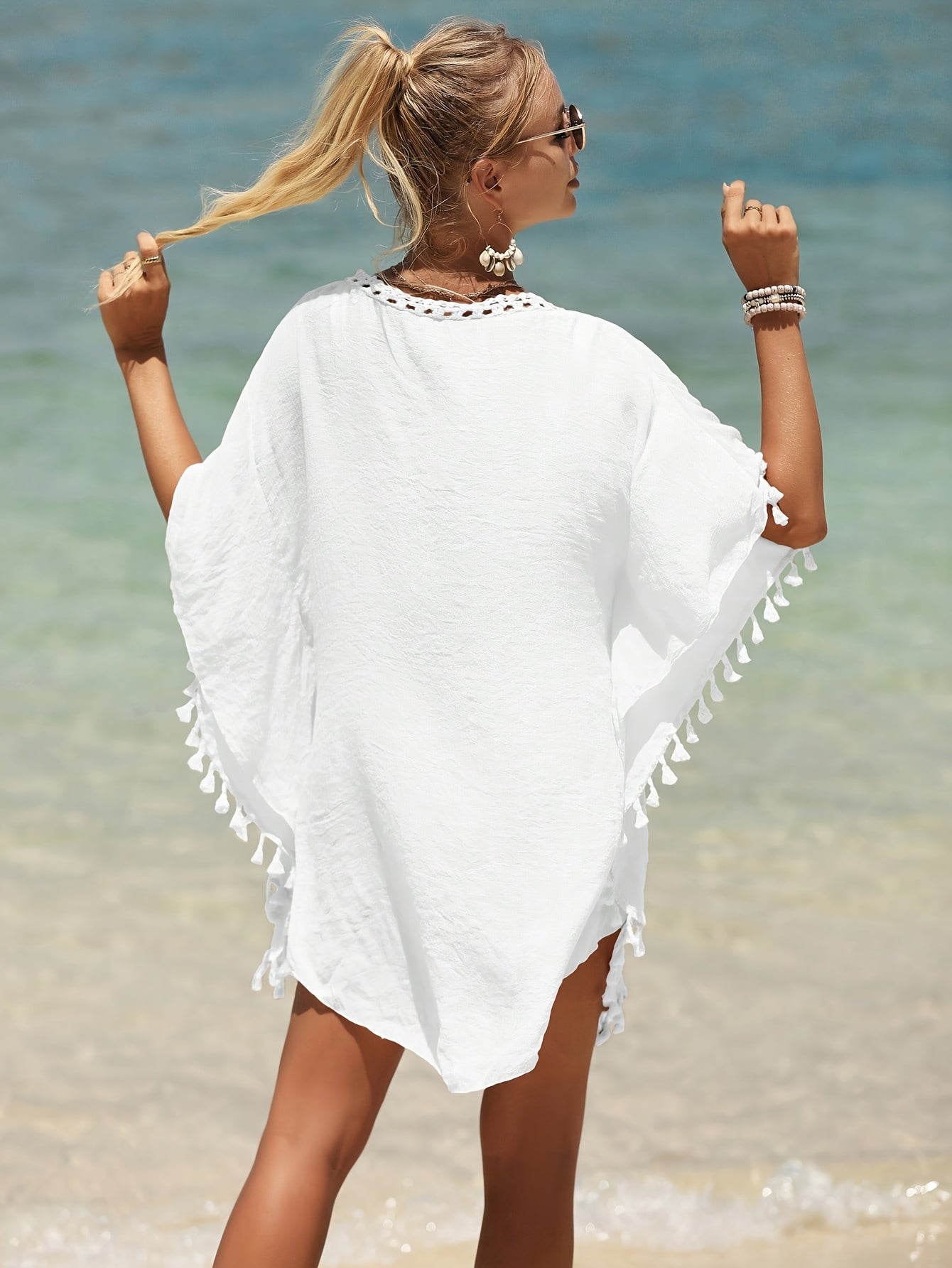 Damen Strandkleid im Bohemian Stil – Leicht, Verspielt und Sommerlich