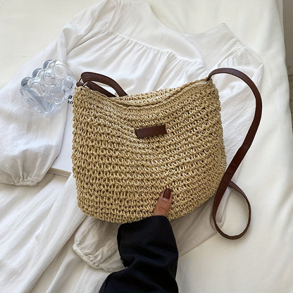 Damen Strandtasche – Sommerliche Leichtigkeit mit handgewebtem Flair