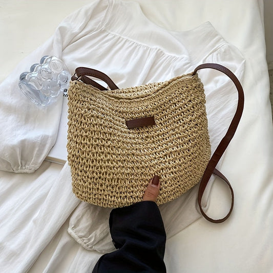 Damen Strandtasche – Sommerliche Leichtigkeit mit handgewebtem Flair