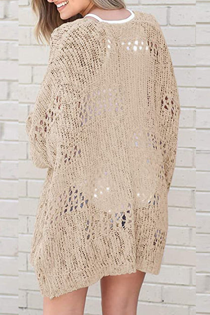Damen Strickjacke – Boho-Leichtigkeit für entspannte Tage