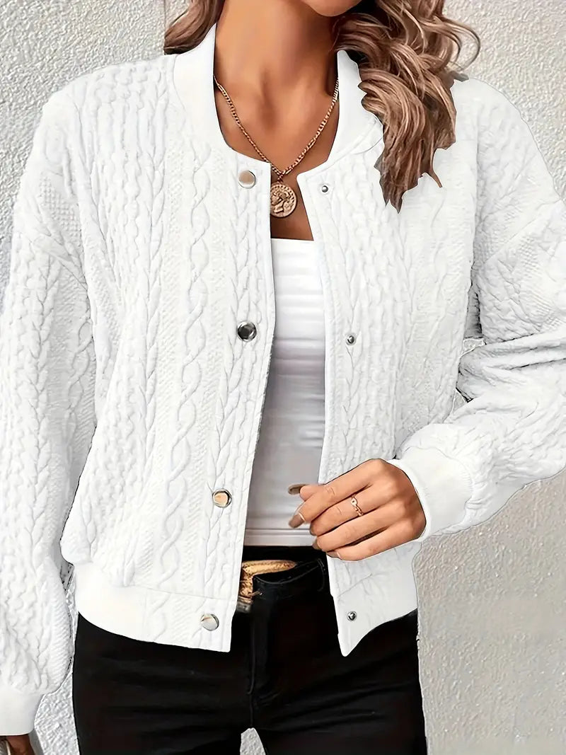 Damen Strickjacke Lange Cardigan für Herbst und Winter – Elegante Wärme und Stil in Hochwertiger Baumwollmischung
