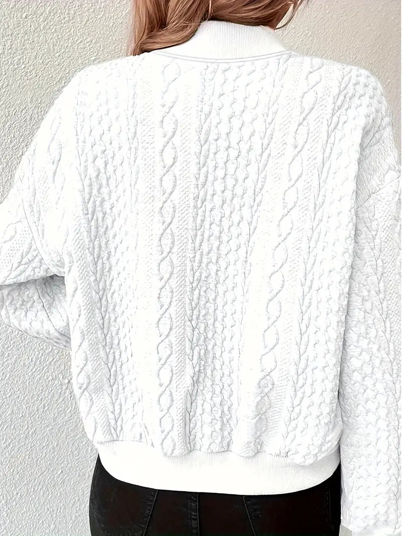 Damen Strickjacke Lange Cardigan für Herbst und Winter – Elegante Wärme und Stil in Hochwertiger Baumwollmischung