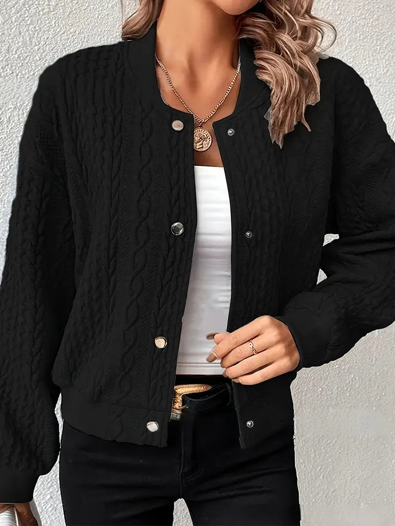 Damen Strickjacke Lange Cardigan für Herbst und Winter – Elegante Wärme und Stil in Hochwertiger Baumwollmischung