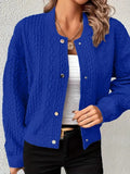 Damen Strickjacke Lange Cardigan für Herbst und Winter – Elegante Wärme und Stil in Hochwertiger Baumwollmischung