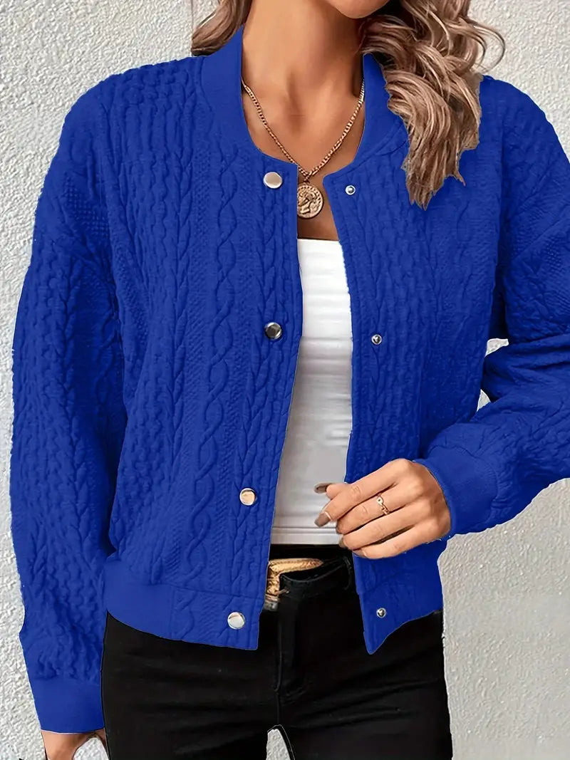 Damen Strickjacke Lange Cardigan für Herbst und Winter – Elegante Wärme und Stil in Hochwertiger Baumwollmischung