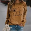 Damen-Sweatshirt mit "Just Breathe"-Motiv – Bequem und inspirierend für den Alltag