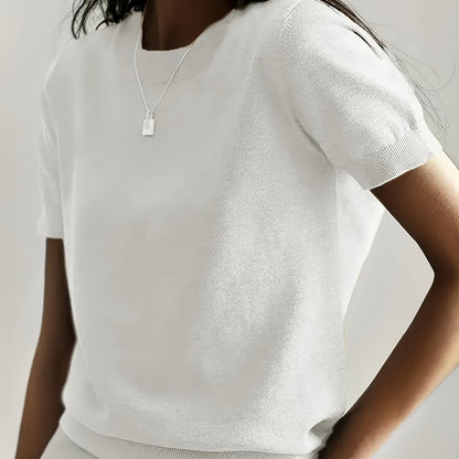Damen T-Shirt | Schlichter Komfort für entspannte Sommertage | Amira