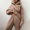 Damen Zweiteiliges Oversize Hoodie und Jogger Set – Bequeme Loungewear mit Relaxed Fit