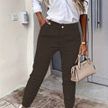 Damenhose mit Bündchen | Smarte Silhouette für Business & Freizeit | Lyrava
