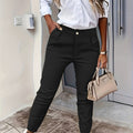 Damenhose mit Bündchen | Smarte Silhouette für Business & Freizeit | Lyrava